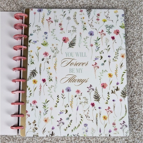 Happy Planner Big Wedding Planner Organizer Blooming Romance Undated 12 Month - Picture 2 of 5